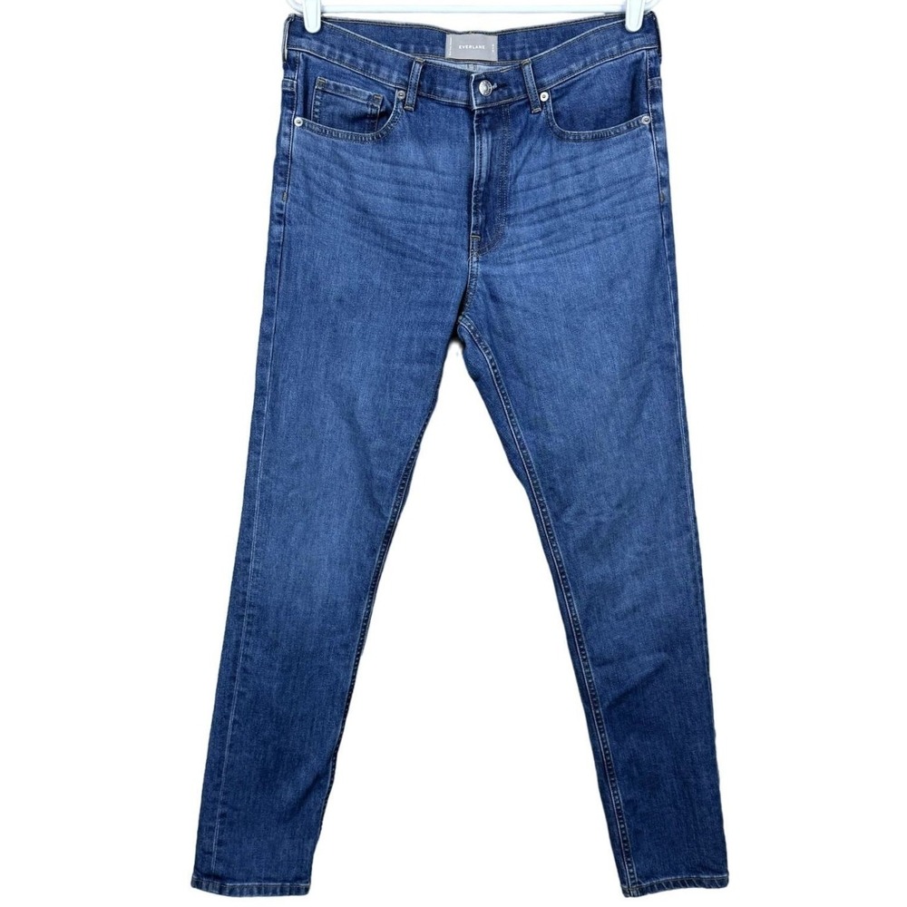 Everlane Men's Denim Jeans‎ Slim Fit 32x31 Dark Wash Blue Casual Everyday Modern